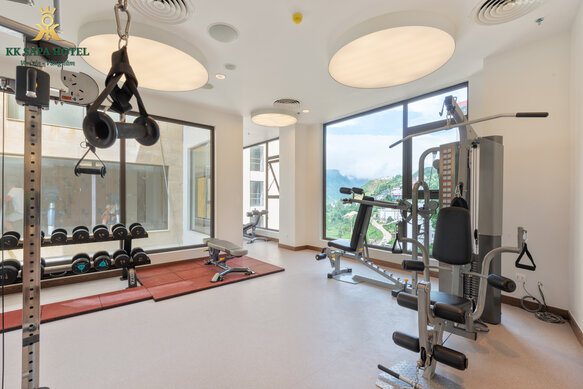 KHÁM PHÁ PHÒNG GYM VÀ HỒ BƠI TẠI KHÁCH SẠN KK SAPA
