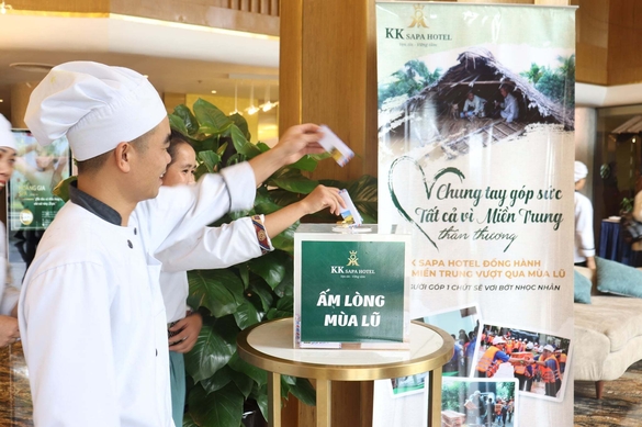 KK SAPA HOTEL ĐỒNG HÀNH CÙNG MIỀN TRUNG VƯỢT QUA LŨ LỤT